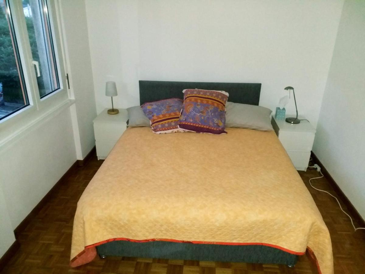 Alpine Apartment Villeneuve Bagian luar foto